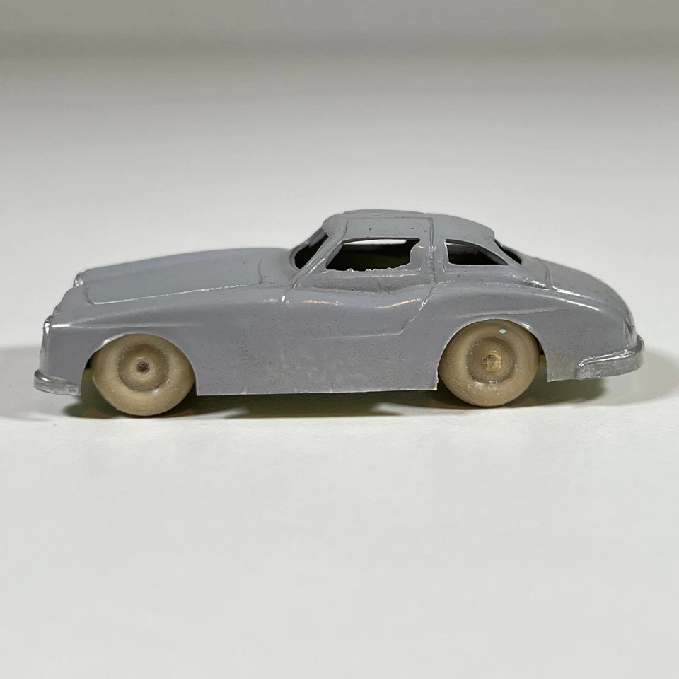 INGAP Toy Car No. 6 Made in Italy Vintage Plastic Grey Wheels - Image 2 of 4