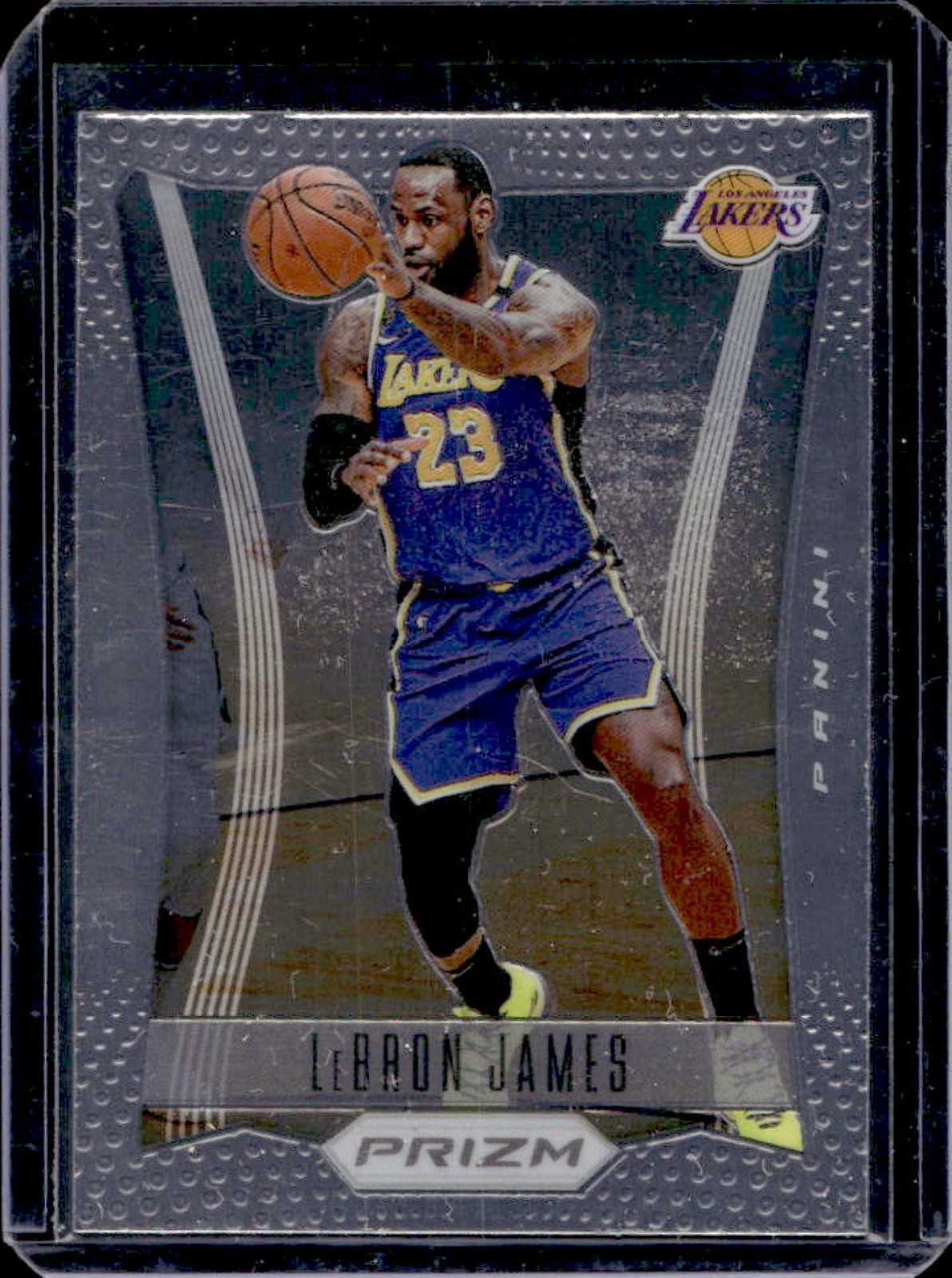 2020-21 Panini Prizm LeBron James Flashback #6 Lakers