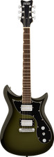 Gretsch Electromatic CVT Doppio Taglio con Coda Avvolgente Wychwood Verde