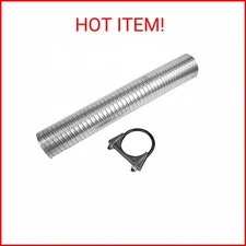 Walker 36326 Universal Universal Exhaust Flex Pipe 2.5" Inlet (ID) 2.5" Outlet (