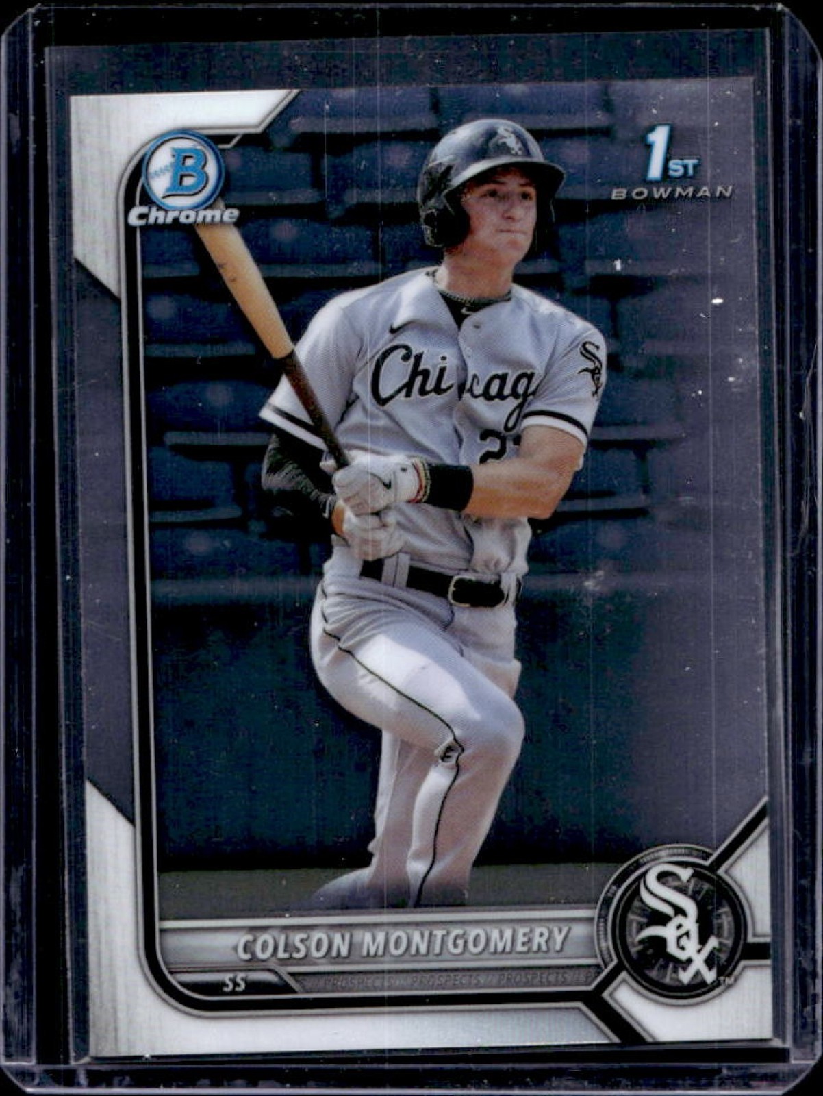 2022 Bowman Colson Montgomery Chrome 1st Prospect #BCP-71 White Sox