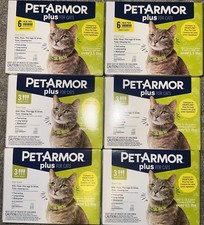 PET ARMOR Plus For Cats Over 1.5 lbs. Flea Tick Treatment 2 Year Supply