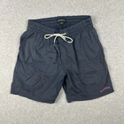Barney Cools Men's Casual Shorts Size 30 Blue Stretch Elastic Waist Surf Wear