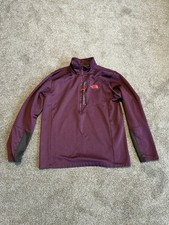 The North Face Sweater Mens Large Maroon Quar...