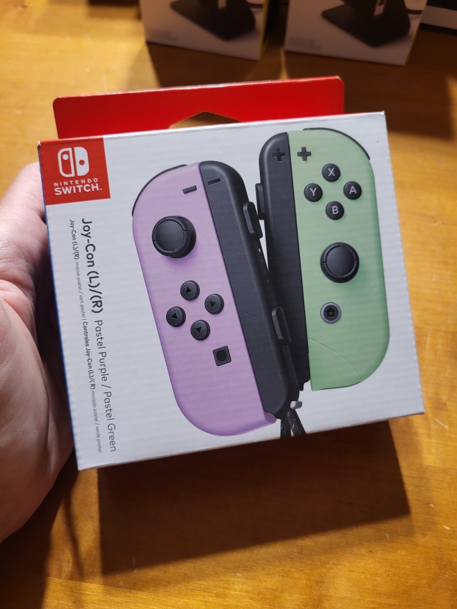 Nintendo Switch Joy-Con (L)/(R) - Pastel Purple/Pastel Green