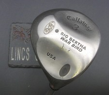 Callaway Big Bertha Warbird 3 Wood Stiff Graphite Shaft Callaway Grip