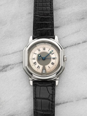 Daniel Roth Le Sentier S177 Stainless Steel Grey Guilloché Dial 36mm