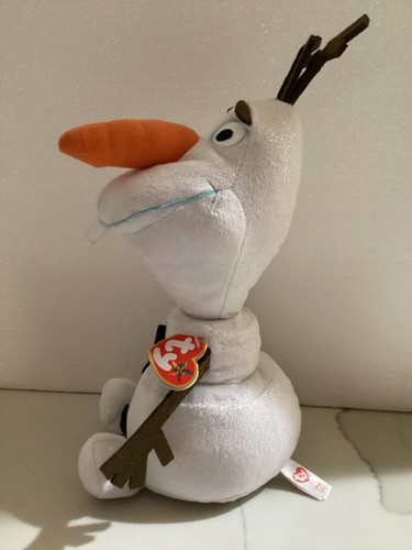 Ty OLAF Pupazzo di Neve di Frozen Beanie Buddy Peluche 11" NUOVO - Foto 4 di 6
