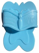 Epona Wondrous Butterfly Groomer for Horses – Effortless Curry Brush, Blue