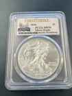 2016  Silver Eagle $1 - PCGS MS 70 / First Strike / 30th Anniversary Label - NR!