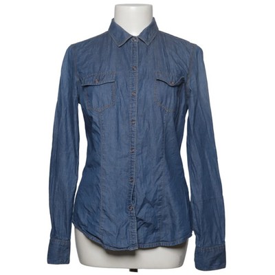 Clockhouse by C&A, Jeanshemd, Größe: 38, Blau, Baumwolle, Einfarbig, Denim #NEn