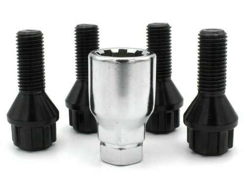 Écrou Antivol Roue M12 X 1,5 – Siège Conique 60° – Compatible Ford Fiesta, Focus, Etc.
