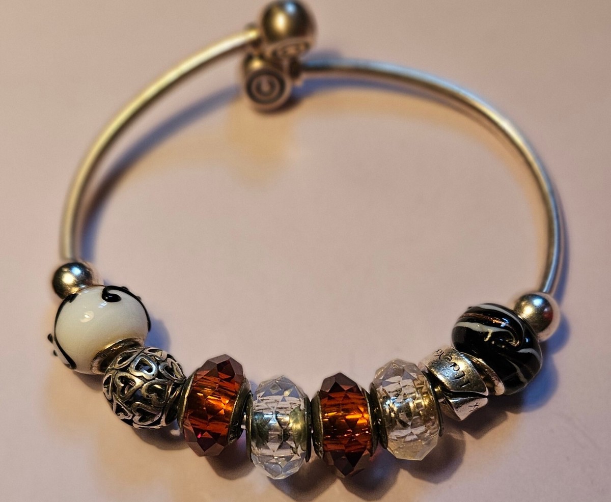 Pandora Bracelets Chamilia Glass Beads Sterling Silver 925