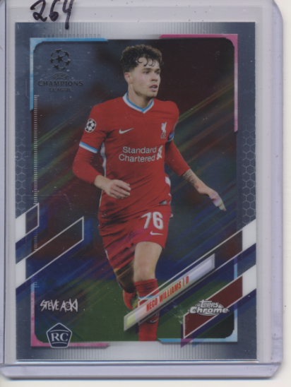 2021 Topps Chrome Steve Aoki UEFA Champions RC Rookie Neco