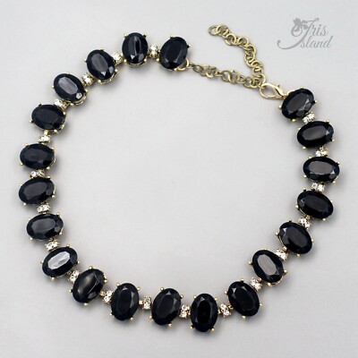 [韓国人気ジュエリー] stepping stone necklace-black Amazon.com: Sacina Goth Layered Star Choker, Gothic Choker