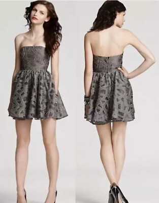slim fit dress slacks Olivia Grey Print Sparkle Lace Trim Dress – Rose & Nancy