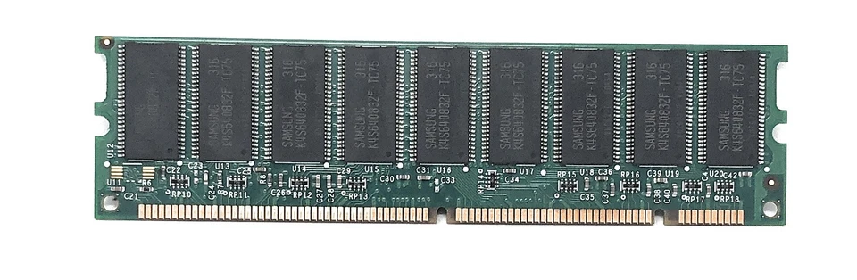 128MB DIMM Dell P/N 13JPJ / 5X639 PE16722U4SN3-DL01 Memory Card - Image 2 of 2