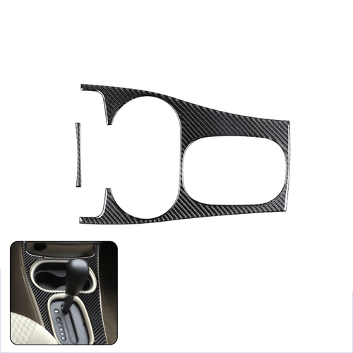 2Pcs Carbon Fiber Central Control Gear Panel Stickers Trim For Chevrolet COBALT - Bild 2 von 12