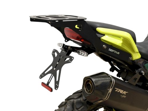 PORTATARGA corto REGOLABILE per BENELLI TRK 702 2023-2025 | SEPTAR - 第 1/4 張圖片