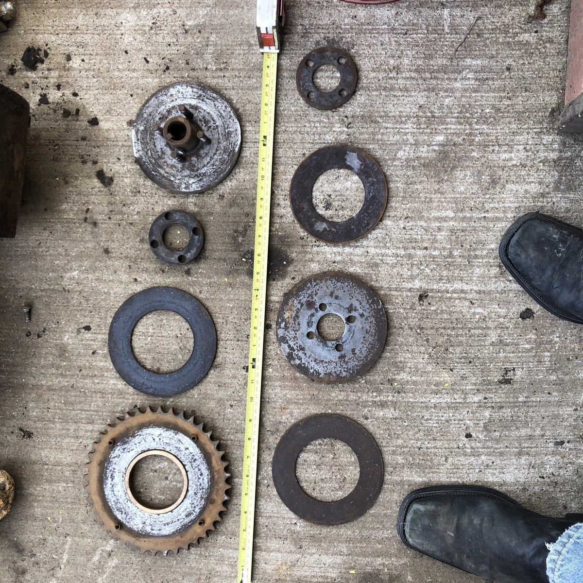 Slip Clutch Disassembly Disk Replacement On John Deere 336, 49 OFF