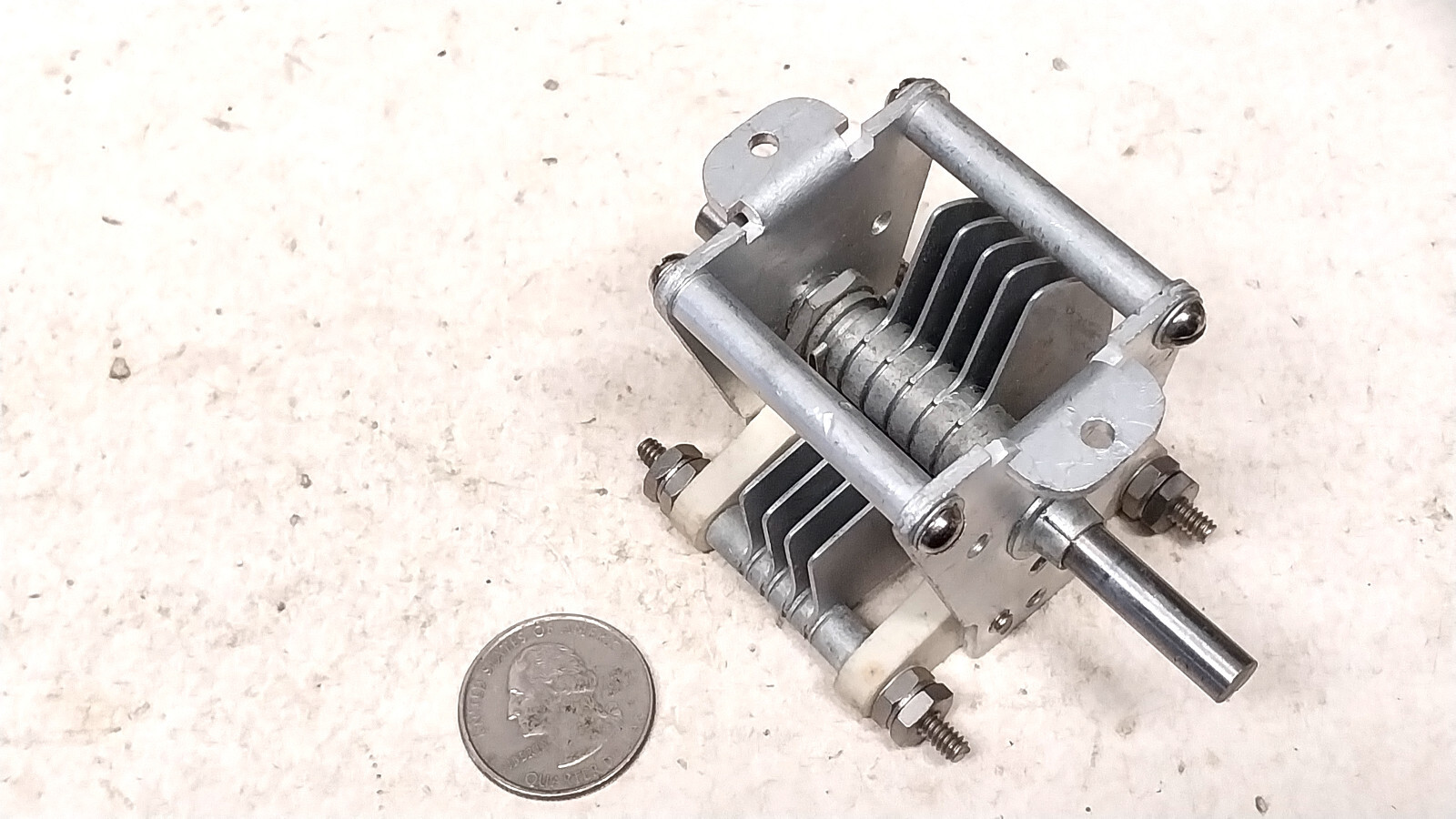 Nice Johnson 50 pF Variable Capacitor / Old Vintage Ham Radio Tube