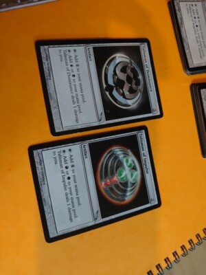 Talisman of Impulse. & Talisman od dominance  MTG 2 Card.  Mirrodin. Artifact.