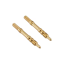 2Pcs/Lots .17 Caliber Solid Brass Spear Pointed Jag Gun Clean Accessories Brass