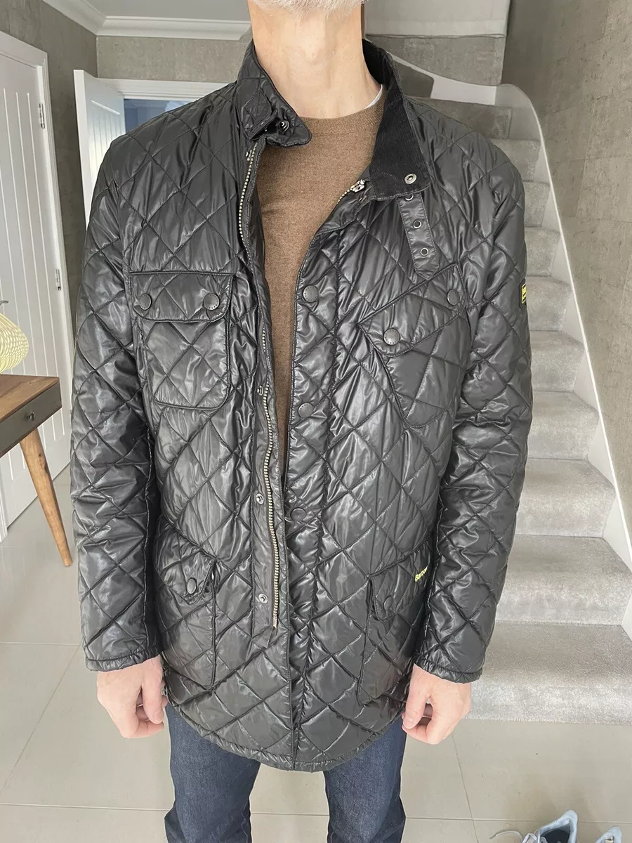 Barbour quilted jacket clearance repair