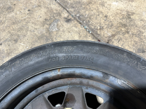 Toyota Supra 16" Rim Spare Wheel 5" Wide OEM 85K Miles - Picture 5 of 5