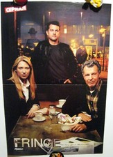 Fringe series Anna Torv Joshua Jackson John Noble magazine poster A3 16x11