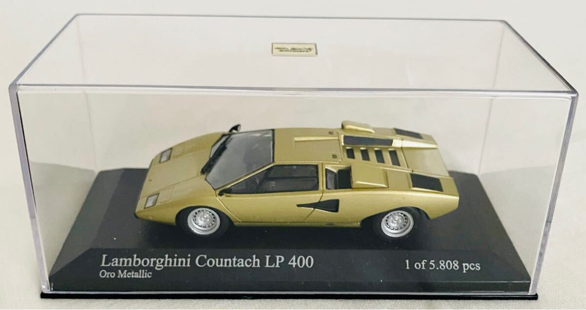 ミニチャンプス 1/43 ランボルギーニ カウンタック LP400