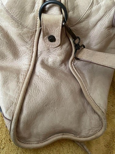 Balenciaga 115748 The City Handbag Shoulder 2way Ivory Beige w/Mirror Strap - Picture 10 of 14
