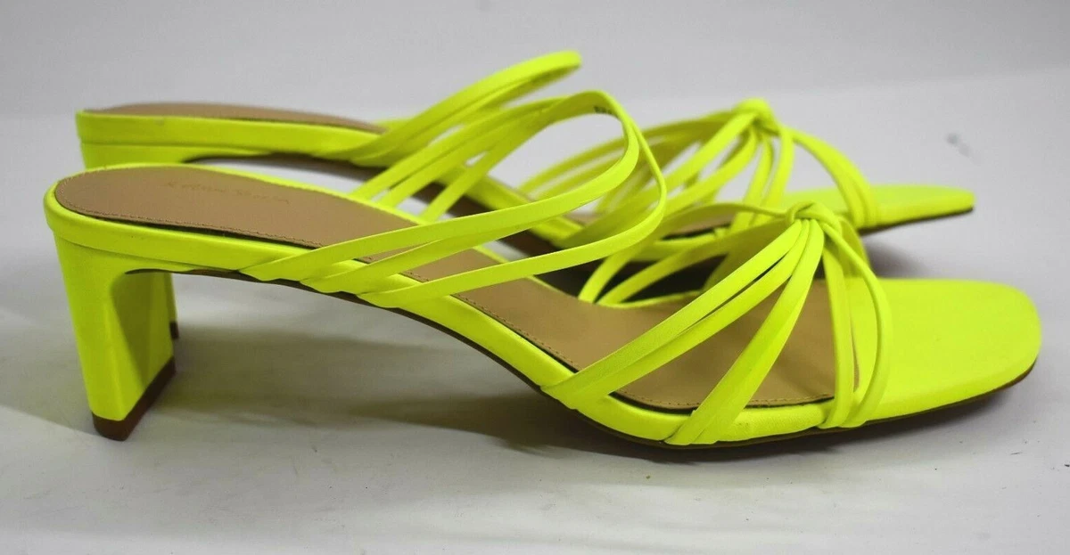 Strappy knotted shop heeled sandals