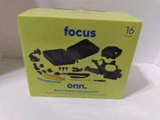 Focus Onn Action Camera Accessory Kit Essentials for GoPro and Other Action Cam
