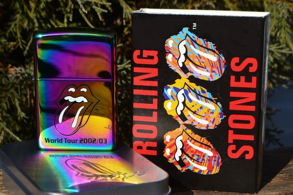 Zippo Lighter - The Rolling Stones - World Tour 2002/03 - Tongue