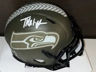 Tyrice Knight Seahawks Auto Signed Salute To Service Mini Helmet Beckett Wit .