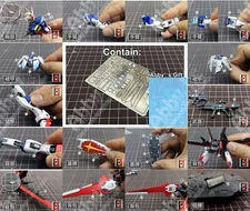 for RG 1/144 Force Impulse Model Metal Detail Add-on Etch Part+Decal ZGMF-X56S/α