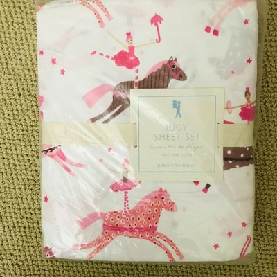 Pottery Barn Kids Lucy Twin Sheet Set Nwts Ebay