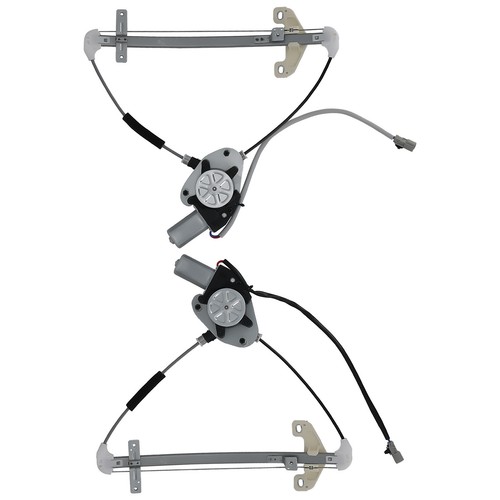 Rear Door Window Regulators with Motors for Honda Civic 2001-2005 Both Sides
