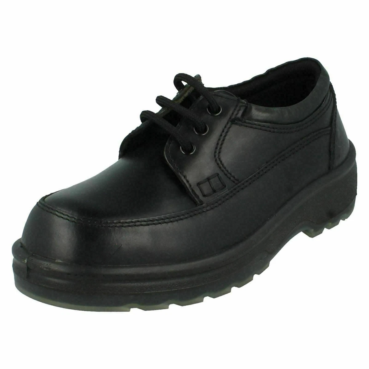 Leather safety shoes online deals