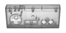 Nintendo NES-004 Controller Shell Replacement [Transparent Gray]