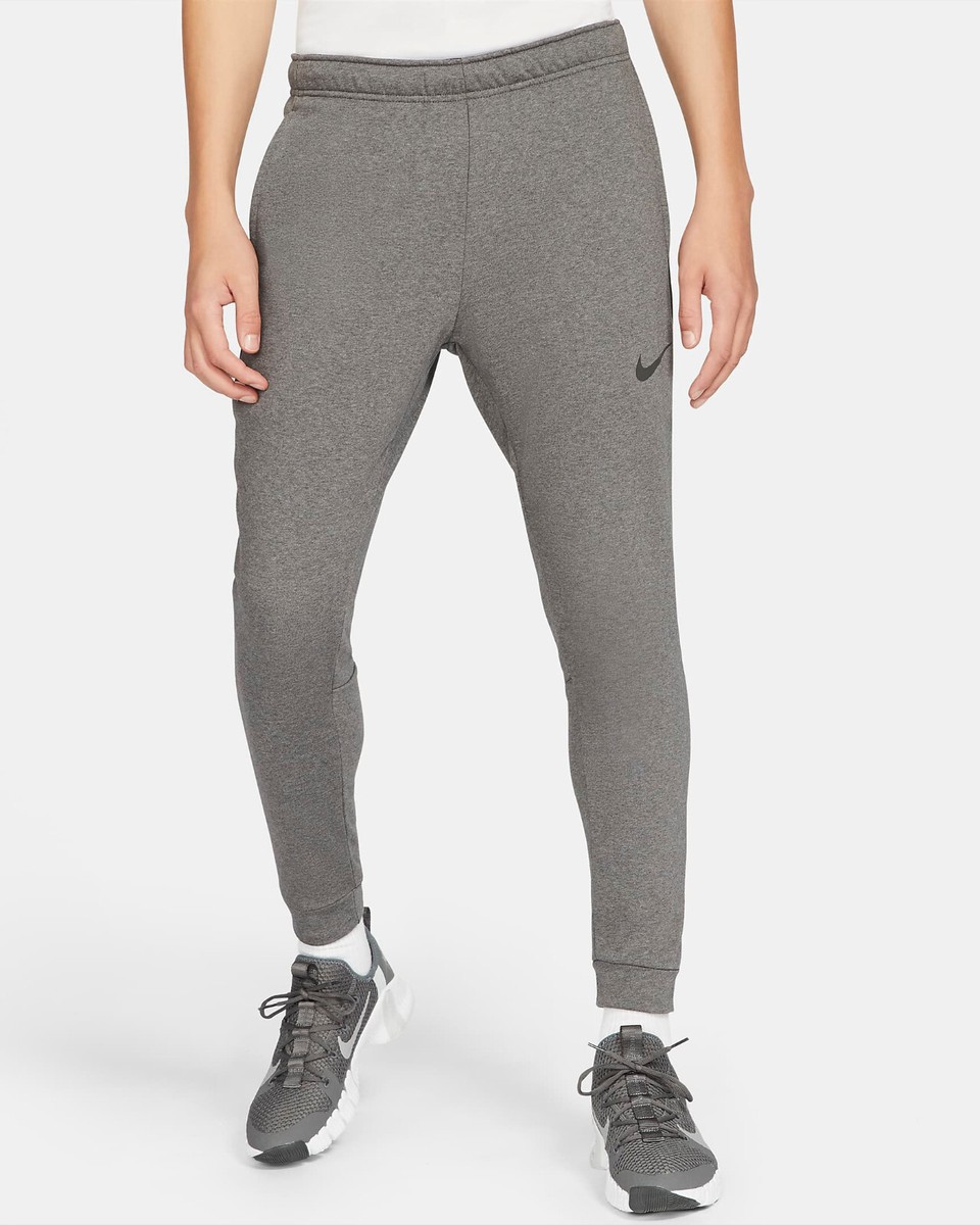 Nike Dri FIT Training Loose Jogger Pants Mens Size S Charcoal Grey