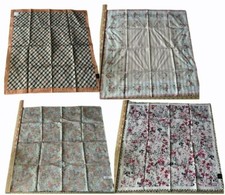DAKS, Intermode, Laura Ashely Lot of 4 handkerchief Made in Japan 18 X 18 New