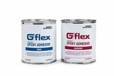 West System 655-2 QT G/flex Epoxy Adhesive, two 1 qt