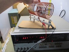 EF Johnson double air wound inductor high power  3 5 M-19 