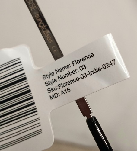 Perverse Sunglasses Florence Round NWT - Picture 7 of 9