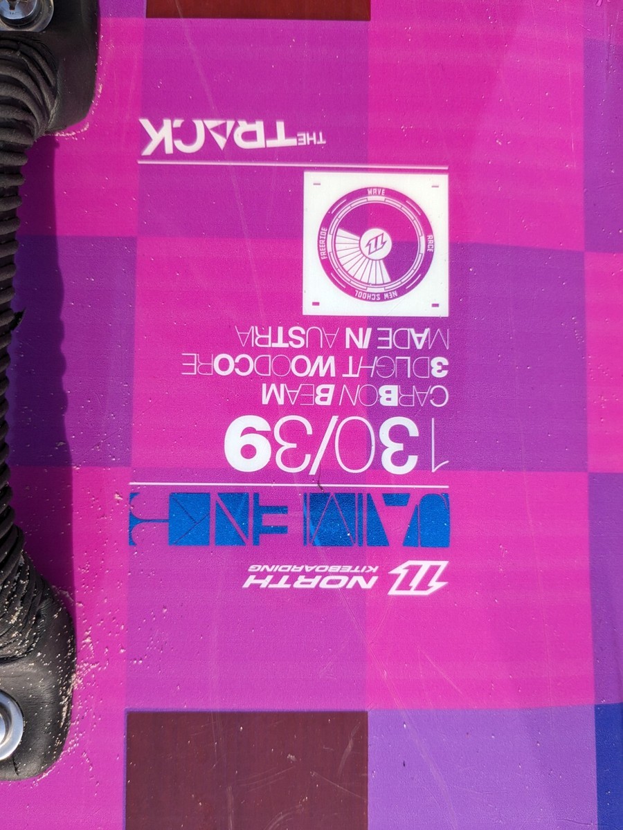 Kiteboard Twintip North Jaime Pro 130x39 w. bindings | eBay