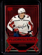 2021-22 Upper Deck Fluorescence Red Hendrix Lapierre Washington Capitals #FL-24