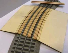 Crossing & Ramp Set for Lionel/MRGS O Scale 3-rail 31" Diameter sectional track