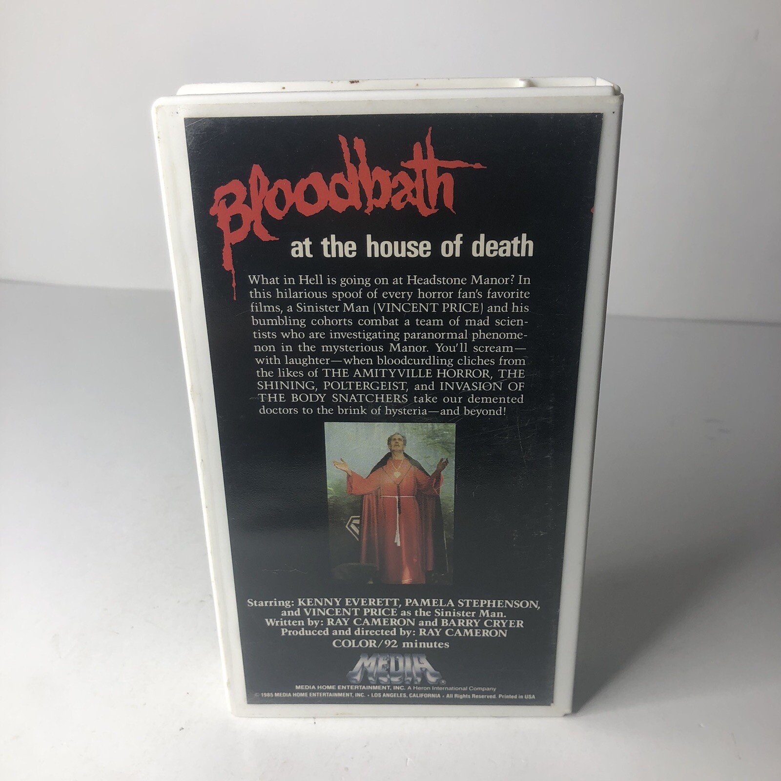 Bloodbath At The House Of Death Vhs 19 For Sale Online Ebay